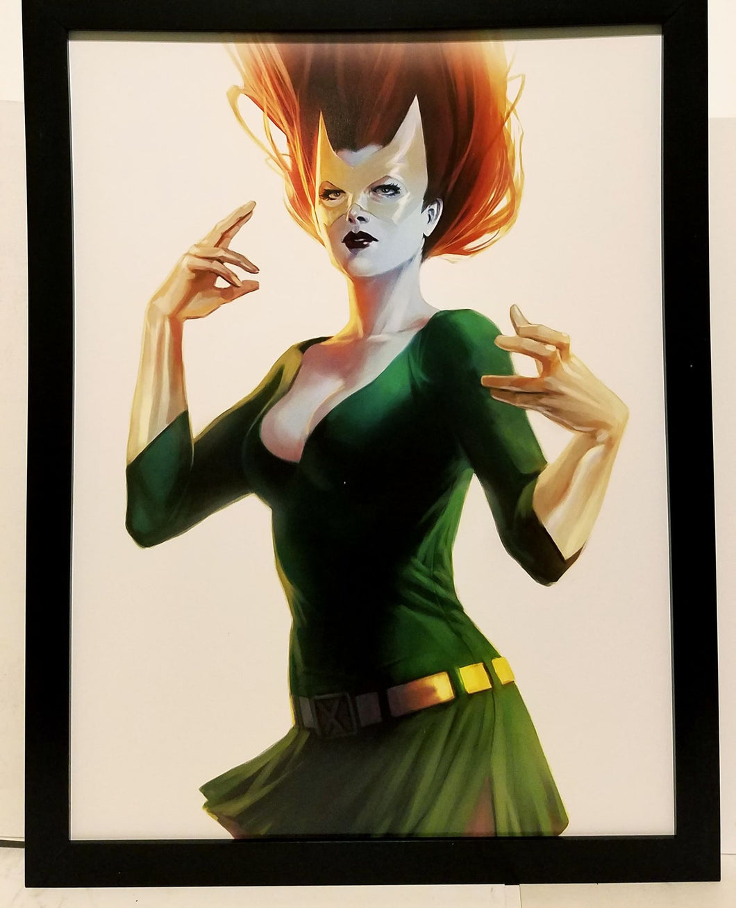 X-Men Jean Grey by Marko Djurdjevic 9x12 FRAMED Art Print Marvel Comics Poster