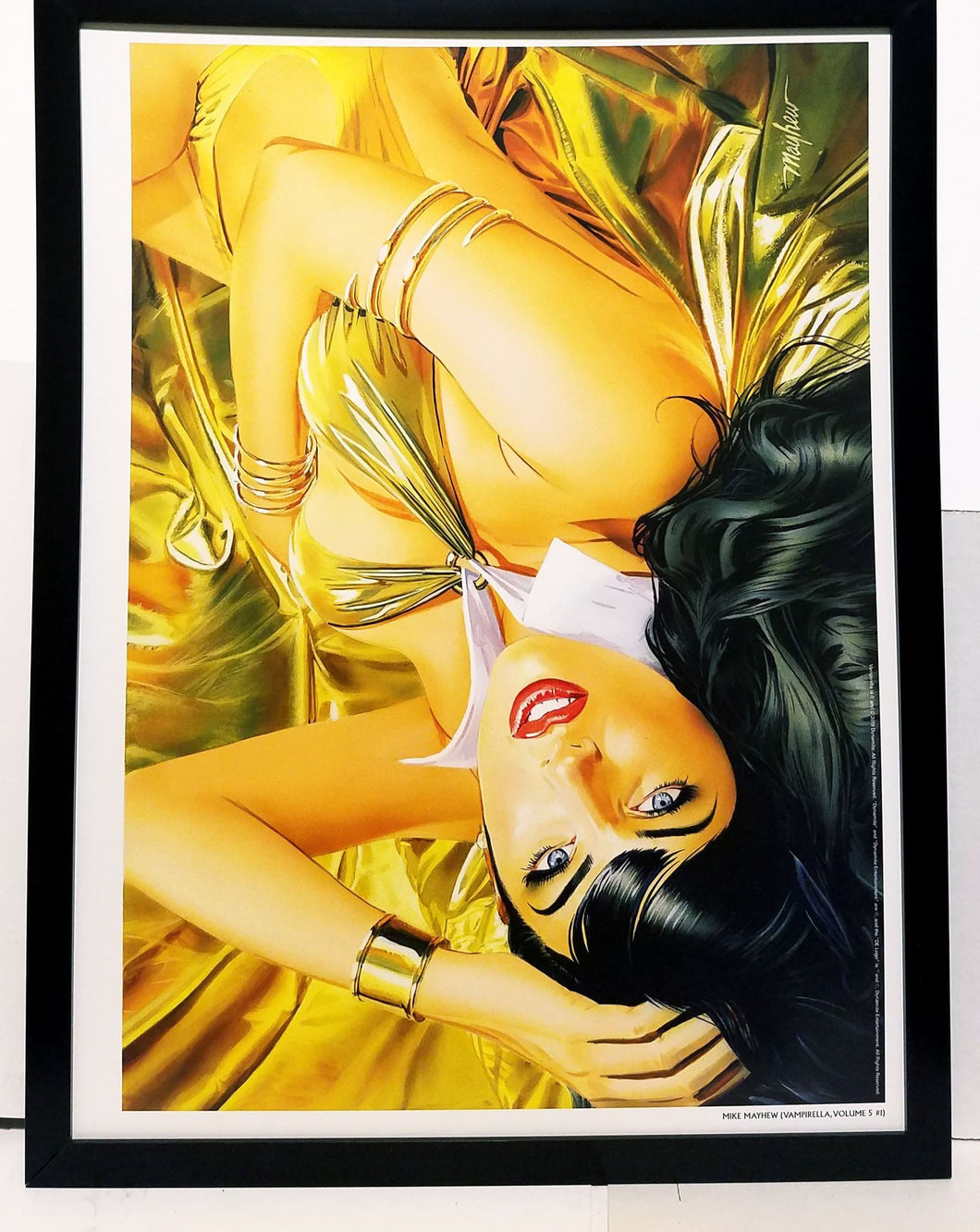 Vampirella 12x16 FRAMED Art Print by Mike Mayhew (from #1) NEW comic poster