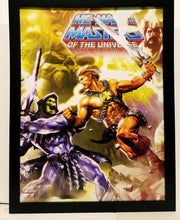 Load image into Gallery viewer, He-Man &amp; Masters of the Universe by Dave Wilkins 9x12 FRAMED Art Print Poster
