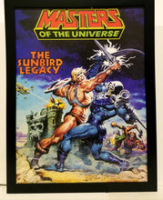 Load image into Gallery viewer, He-Man &amp; Masters of the Universe by Earl Norem 9x12 FRAMED Art Print Poster
