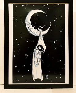 Moon Knight by Skottie Young 9x12 FRAMED Art Print Marvel Comics Poster