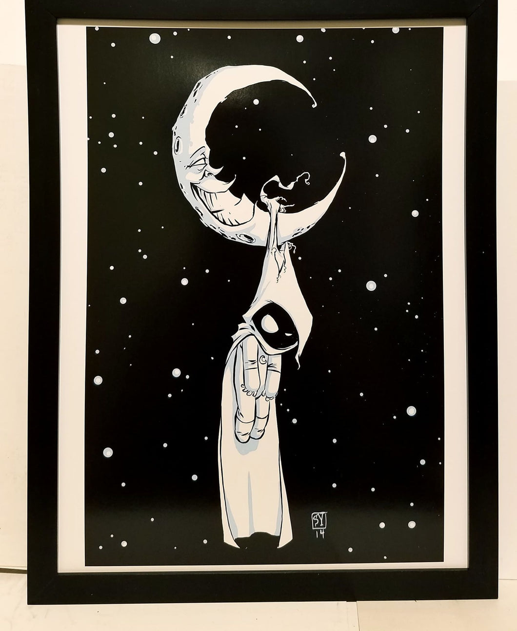 Moon Knight by Skottie Young 9x12 FRAMED Art Print Marvel Comics Poster