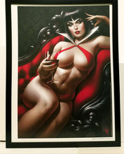 Load image into Gallery viewer, Vampirella 12x16 FRAMED Art Print by Warren Louw (from #1) NEW comic poster

