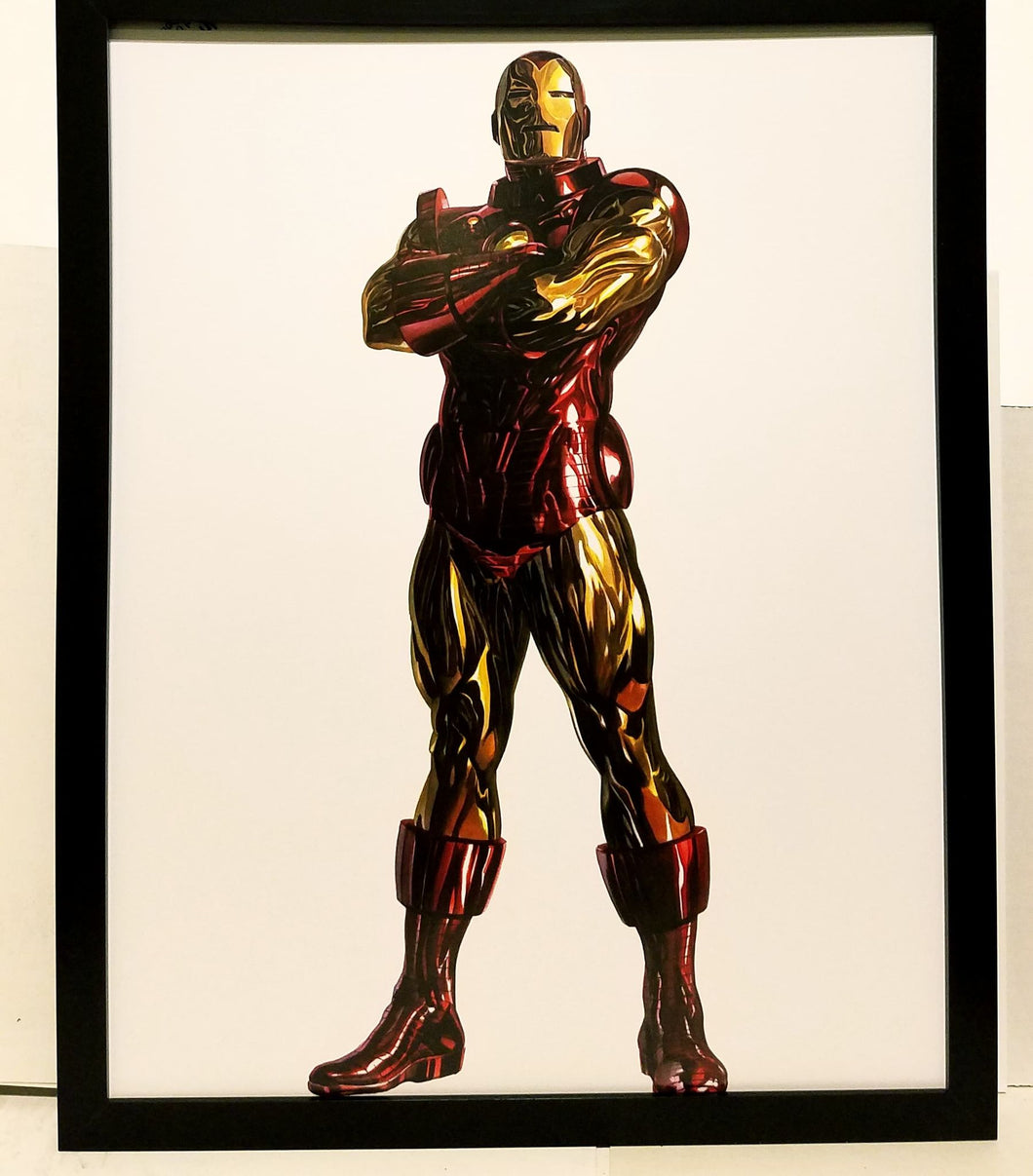 Iron Man Avengers Timeless by Alex Ross FRAMED 11x14 Art Print Marvel Comics Poster