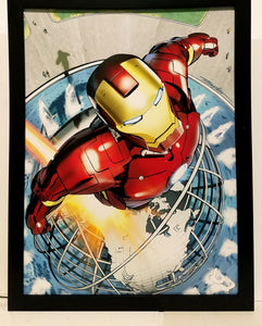 Invincible Iron Man by Mike Mayhew 9x12 FRAMED Art Print Marvel Comics Poster