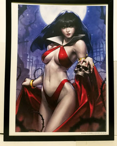 Vampirella 12x16 FRAMED Art Print by Jee Hyung Lee, NEW comic poster