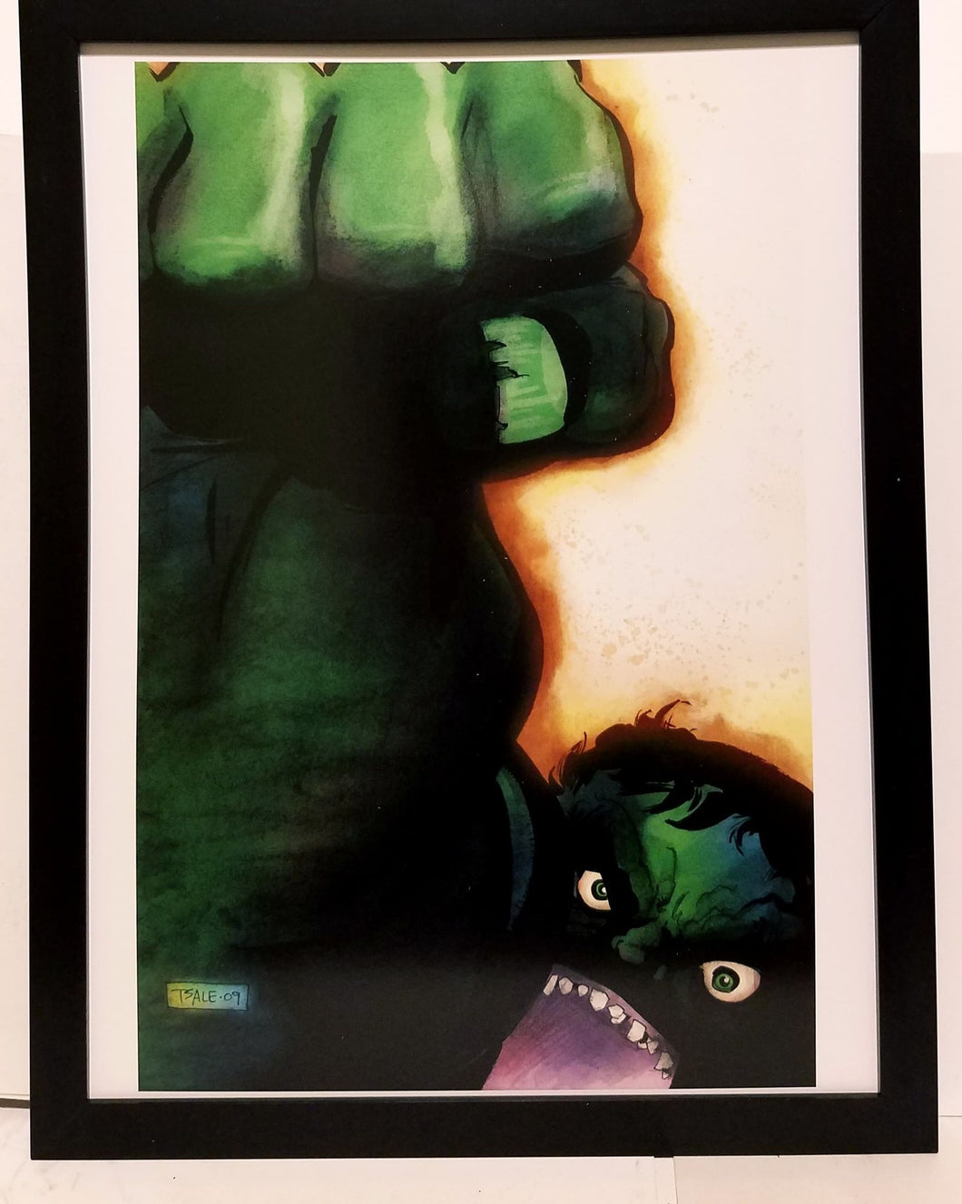 Incredible Hulk by Tim Sale 9x12 FRAMED Art Print Marvel Comics Poster