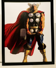 Load image into Gallery viewer, Mighty Thor Avengers Timeless by Alex Ross FRAMED 11x14 Art Print Marvel Comics Poster
