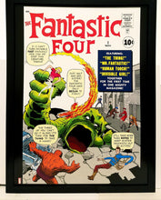 Load image into Gallery viewer, Fantastic Four #1 by Jack Kirby 12x16 FRAMED Art Print Marvel Comics Poster

