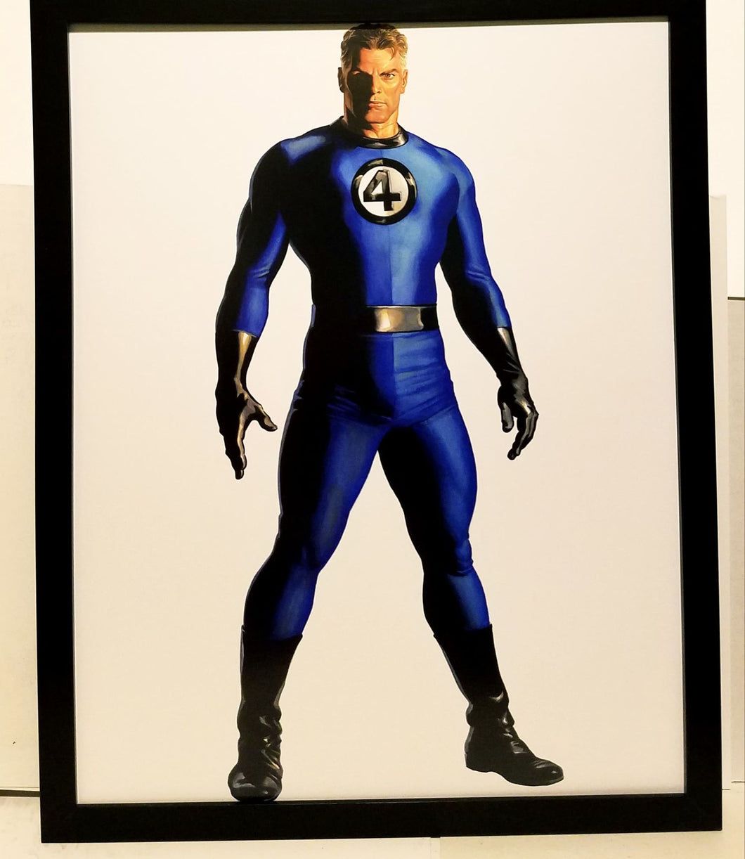 Mr. Fantastic Four Timeless by Alex Ross FRAMED 11x14 Art Print Marvel Comics Poster