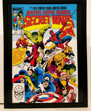 Load image into Gallery viewer, Secret Wars #1 by Mike Zeck 12x16 FRAMED Art Print Marvel Comics Poster
