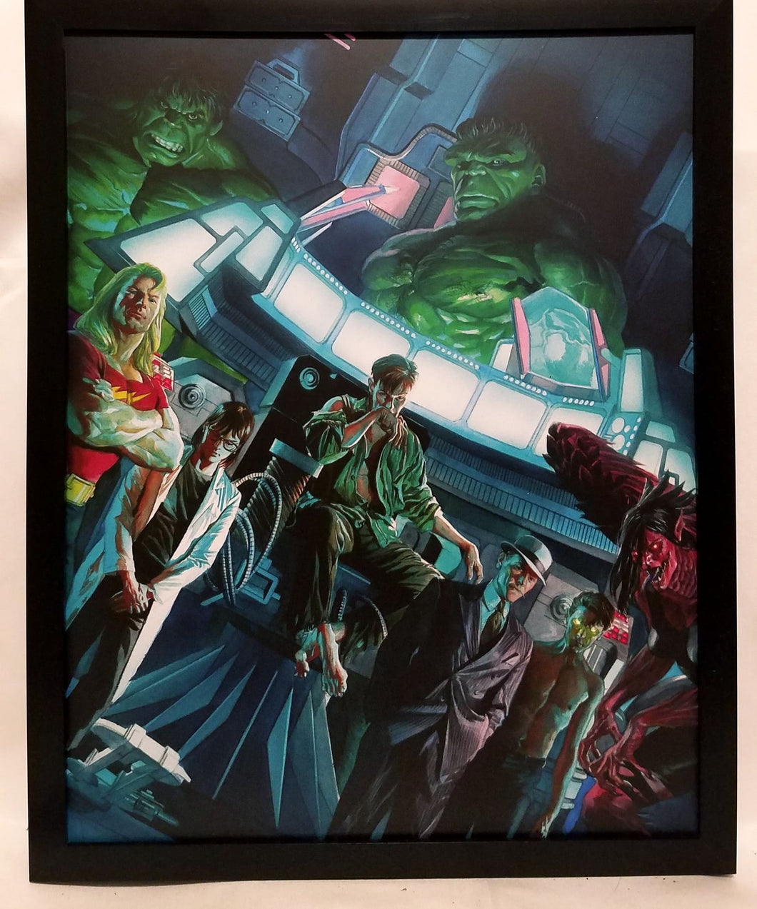 Incredible Immortal Hulk by Alex Ross FRAMED 11x14 Art Print Marvel Comics Poster