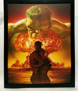 Incredible Immortal Hulk by Alex Ross FRAMED 11x14 Art Print Marvel Comics Poster