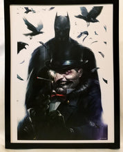 Load image into Gallery viewer, Batman Penguin by Francesco Mattina FRAMED 12x16 Art Print DC Comics Poster
