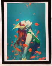 Load image into Gallery viewer, Mera (from Aquaman) by Joshua Middleton FRAMED 12x16 Art Print Poster DC Comics
