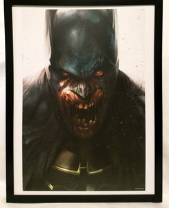 Batman Zombie DCeased by Francesco Mattina FRAMED 12x16 Art Print Poster DC Comics