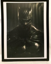 Load image into Gallery viewer, Batman by Francesco Mattina FRAMED 12x16 Art Print DC Comics Poster
