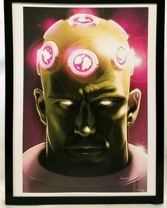 Brainiac by Kaare Andrews FRAMED 12x16 Art Print DC Comics Poster