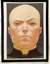Load image into Gallery viewer, Lex Luthor by Frank Quitely FRAMED 12x16 Art Print DC Comics Poster
