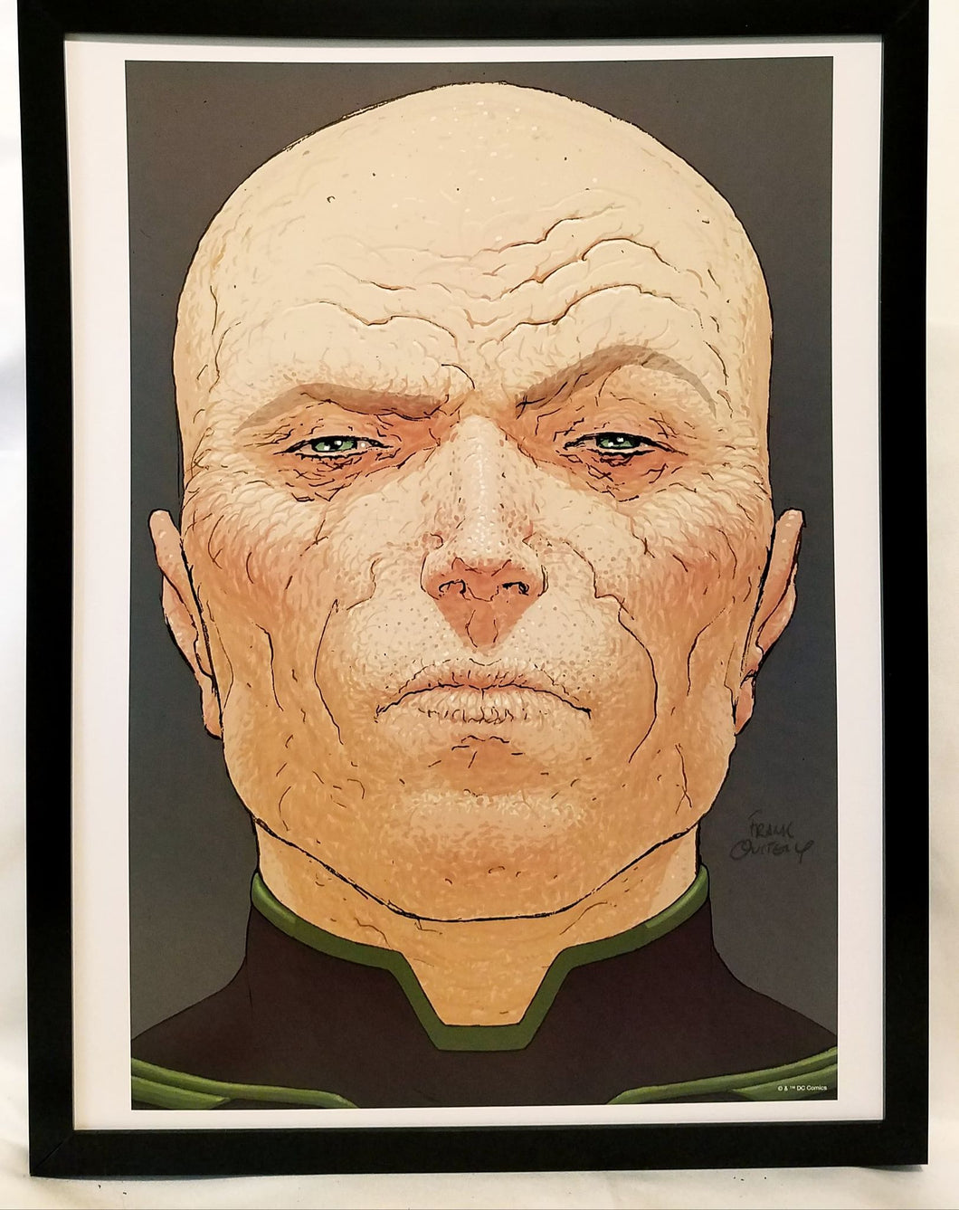 Lex Luthor by Frank Quitely FRAMED 12x16 Art Print DC Comics Poster