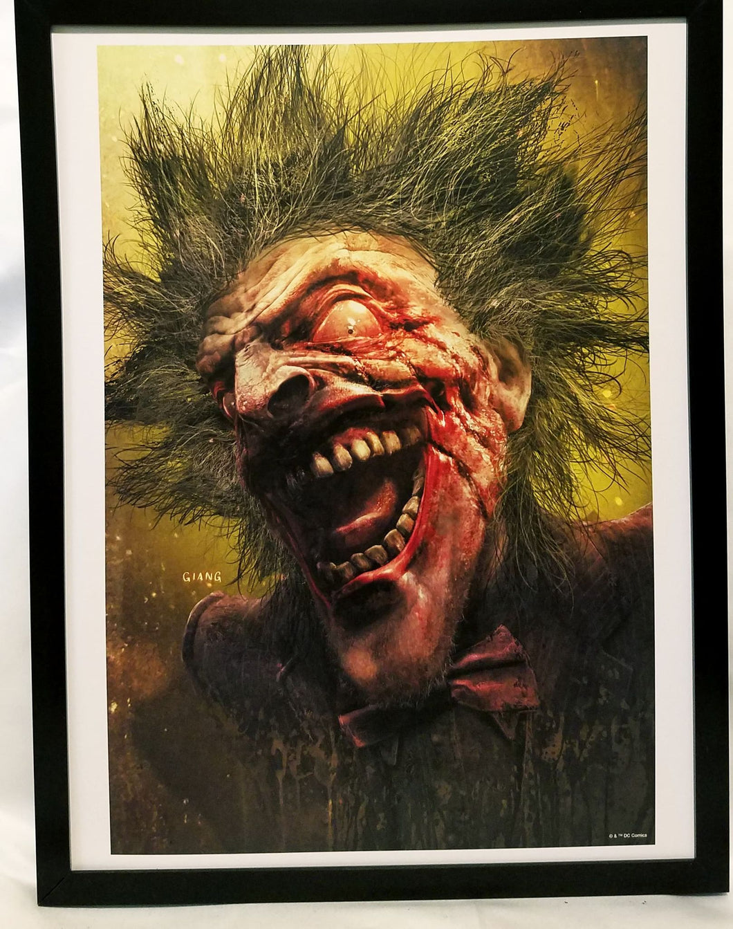 Joker Zombie DCeased by John Giang FRAMED 12x16 Art Print Poster DC Comics