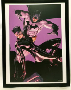 Batman Catwoman by Clay Mann 12x16 Art Print Poster DC Comics