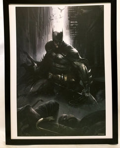 Batman by Francesco Mattina FRAMED 12x16 Art Print DC Comics Poster