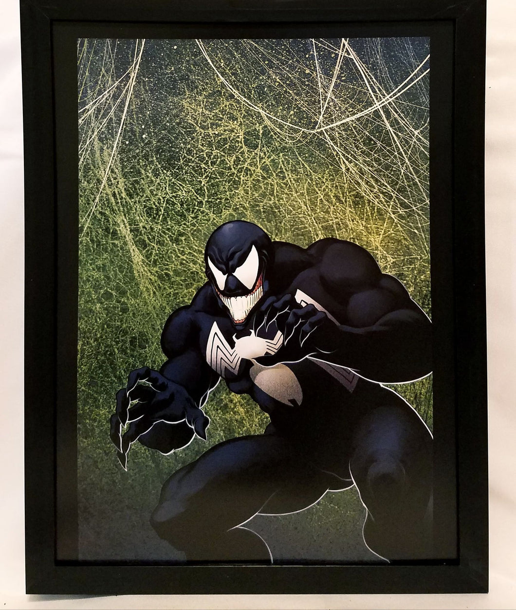 Venom by Todd McFarlane FRAMED 9x12 Art Print Marvel Comics Poster