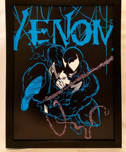 Load image into Gallery viewer, Venom by Todd McFarlane FRAMED 9x12 Art Print Marvel Comics Poster
