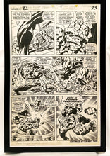 Load image into Gallery viewer, Fantastic Four #82 pg. 18 by Jack Kirby 11x17 FRAMED Original Art Poster Marvel Comics
