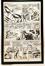 Load image into Gallery viewer, Fantastic Four Annual #6 pg. 16 by Jack Kirby 11x17 FRAMED Original Art Poster Marvel Comics
