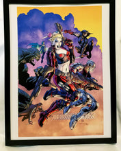 Load image into Gallery viewer, Harley Quinn Suicide Squad by Jim Lee FRAMED 12x16 Art Print DC Comics Poster
