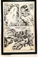 Load image into Gallery viewer, Fantastic Four Annual #6 pg. 30 by Jack Kirby 11x17 FRAMED Original Art Poster Marvel Comics
