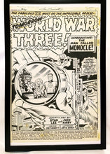 Load image into Gallery viewer, Fantastic Four #95 pg. 1 by Jack Kirby 11x17 FRAMED Original Art Poster Marvel Comics
