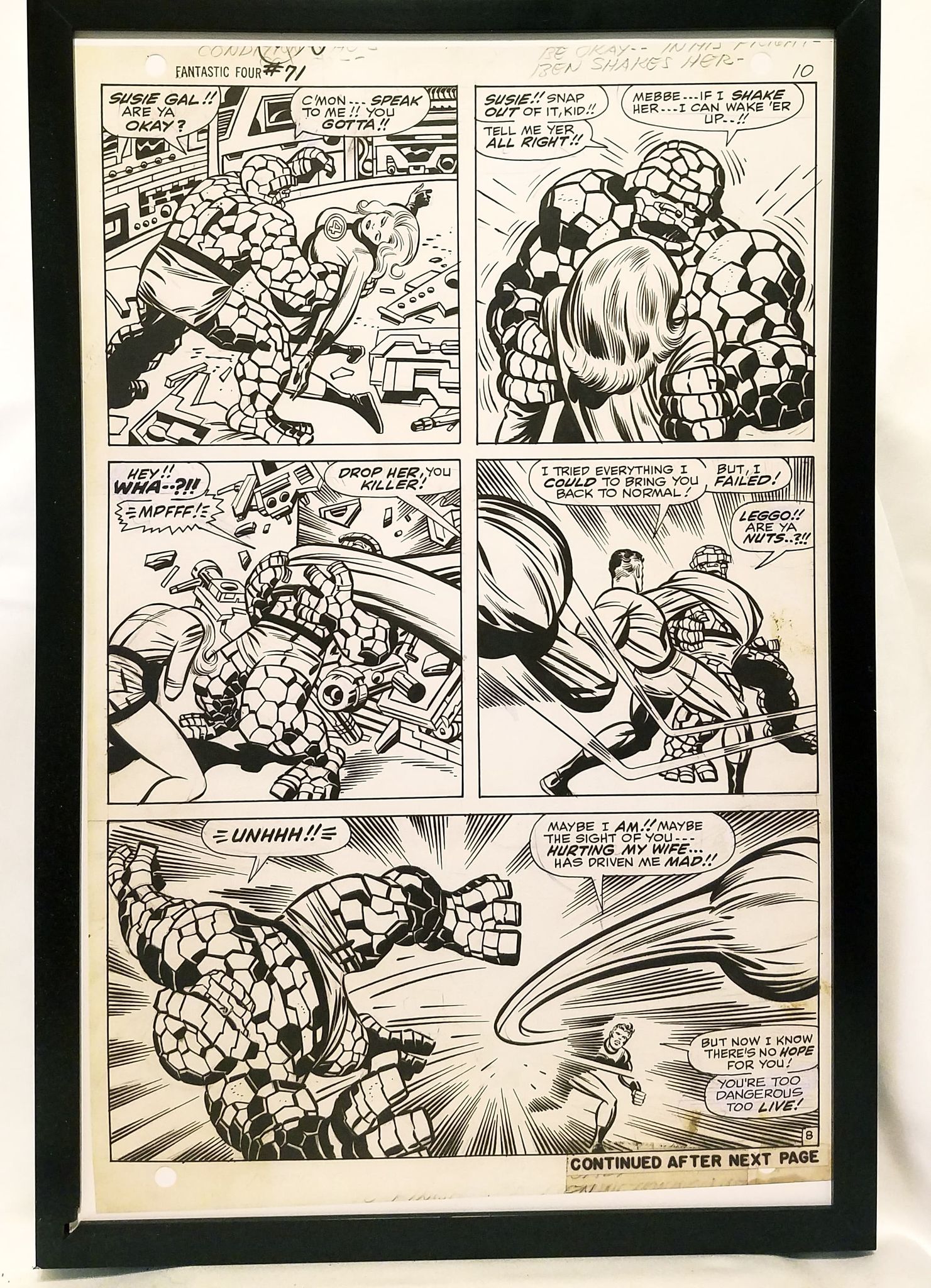 Offers Jack Kirby signed 11x17