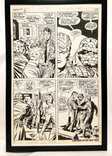 Load image into Gallery viewer, Fantastic Four Annual #6 pg. 45 by Jack Kirby 11x17 FRAMED Original Art Poster Marvel Comics

