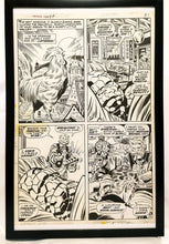 Load image into Gallery viewer, Fantastic Four #84 pg. 16 by Jack Kirby 11x17 FRAMED Original Art Poster Marvel Comics
