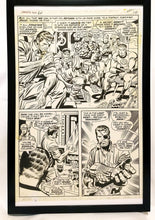 Load image into Gallery viewer, Fantastic Four #84 pg. 7 by Jack Kirby 11x17 FRAMED Original Art Poster Marvel Comics
