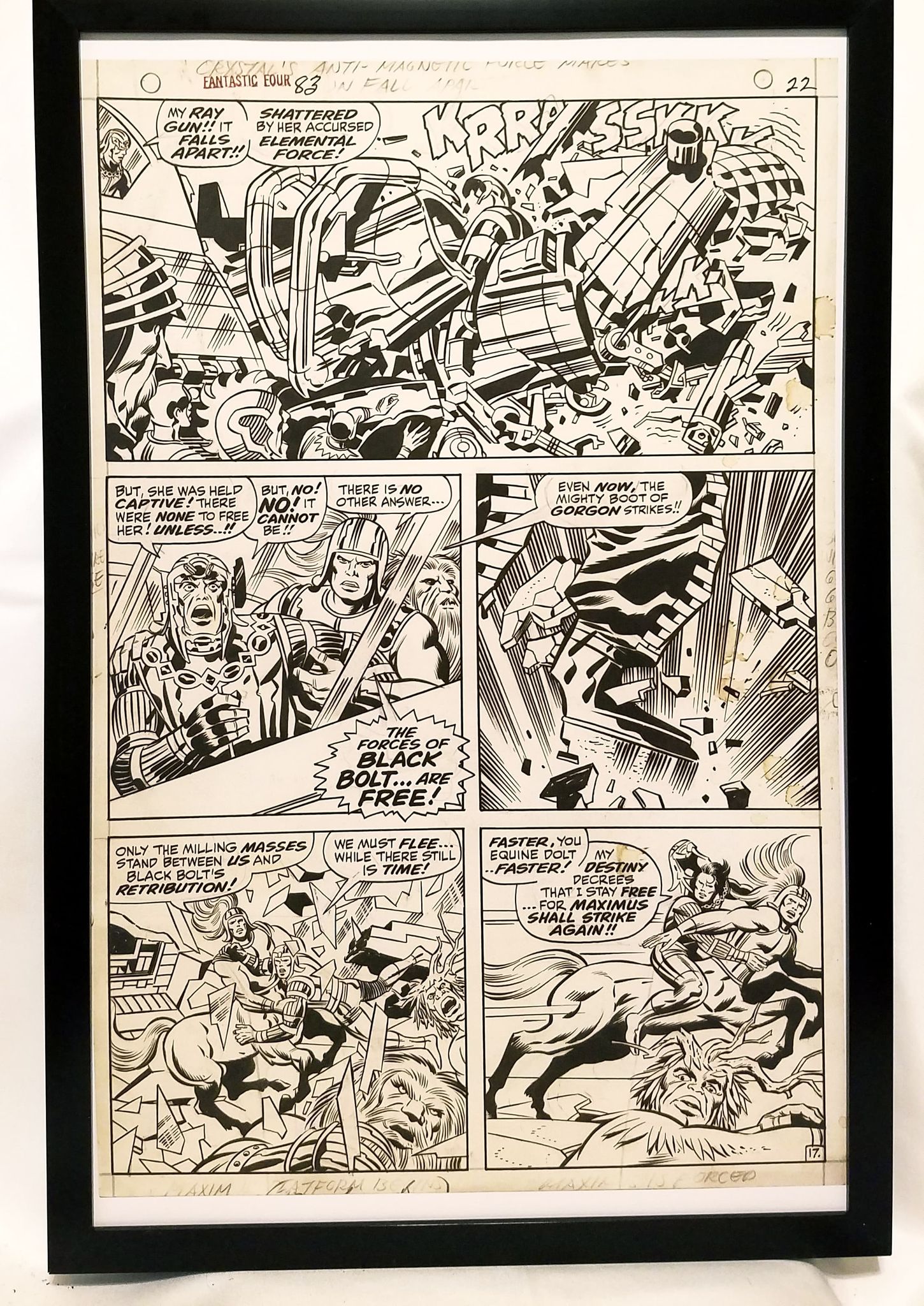 Jack Kirby Art Marvel