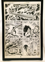 Load image into Gallery viewer, Fantastic Four #71 pg. 15 by Jack Kirby 11x17 FRAMED Original Art Poster Marvel Comics

