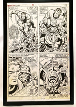 Load image into Gallery viewer, Fantastic Four Annual #6 pg. 23 by Jack Kirby 11x17 FRAMED Original Art Poster Marvel Comics
