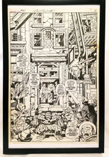 Load image into Gallery viewer, Fantastic Four #95 pg. 8 by Jack Kirby 11x17 FRAMED Original Art Poster Marvel Comics
