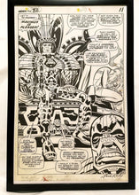 Load image into Gallery viewer, Fantastic Four #82 pg. 8 by Jack Kirby 11x17 FRAMED Original Art Poster Marvel Comics
