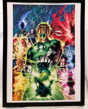 Load image into Gallery viewer, Green Lantern Blackest Night by Jim Lee FRAMED 12x16 Art Print DC Comics Poster
