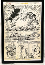 Load image into Gallery viewer, Marvel Two-In-One Annual #2 pg. 38 by Jim Starlin 11x17 FRAMED Original Art Poster Comics
