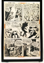 Load image into Gallery viewer, Swamp Thing #1 pg. 7 by Bernie Wrightson 11x17 FRAMED Original Art Poster DC Comics
