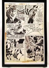 Load image into Gallery viewer, Swamp Thing #2 pg. 19 by Bernie Wrightson 11x17 FRAMED Original Art Poster DC Comics
