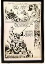 Load image into Gallery viewer, Swamp Thing #5 pg. 18 by Bernie Wrightson 11x17 FRAMED Original Art Poster DC Comics
