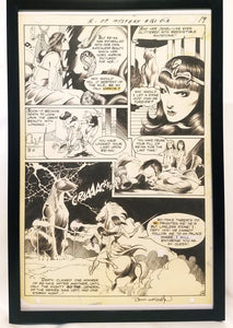 House of Mystery #181 pg. 4 by Bernie Wrightson 11x17 FRAMED Original Art Poster DC Comics