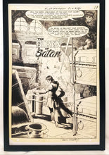 Load image into Gallery viewer, House of Mystery #181 pg. 2 by Bernie Wrightson 11x17 FRAMED Original Art Poster DC Comics
